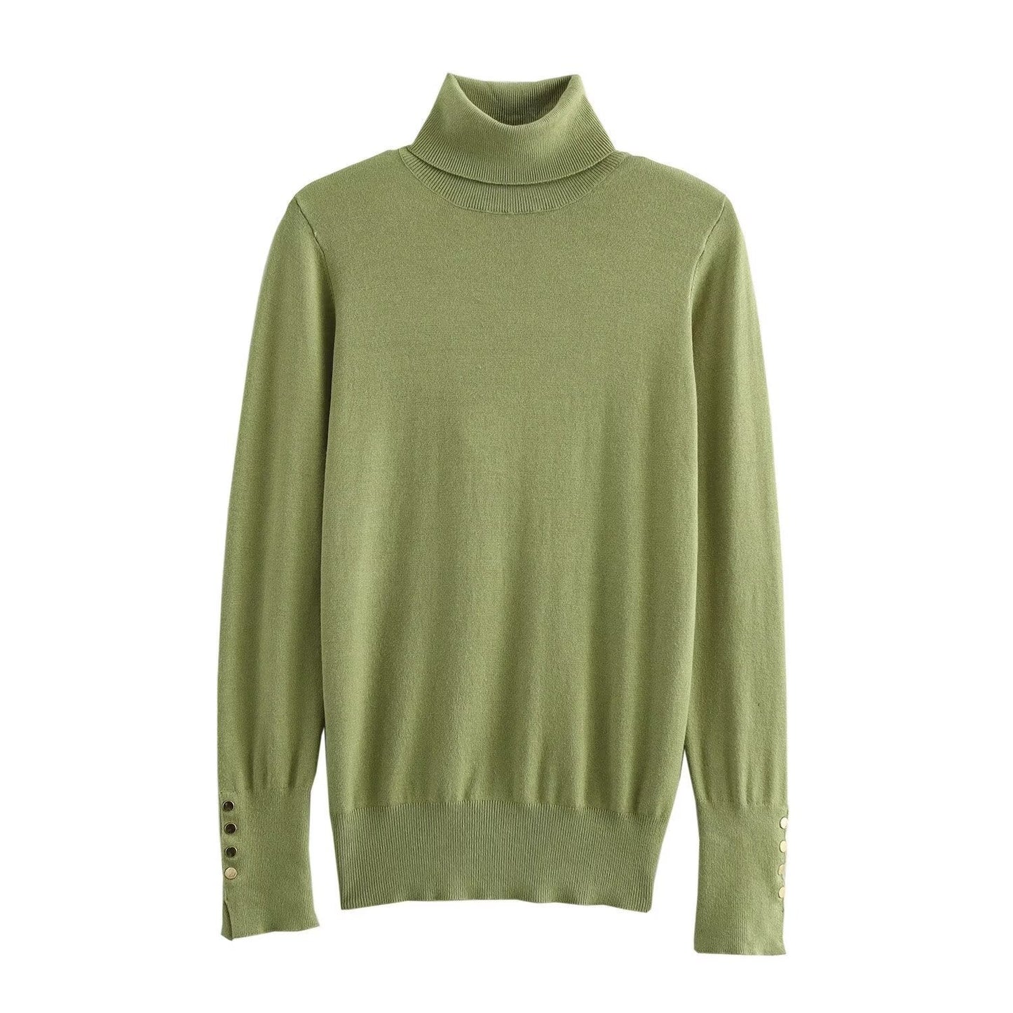 Pull col roulé boutonnée femme Berg-feldt