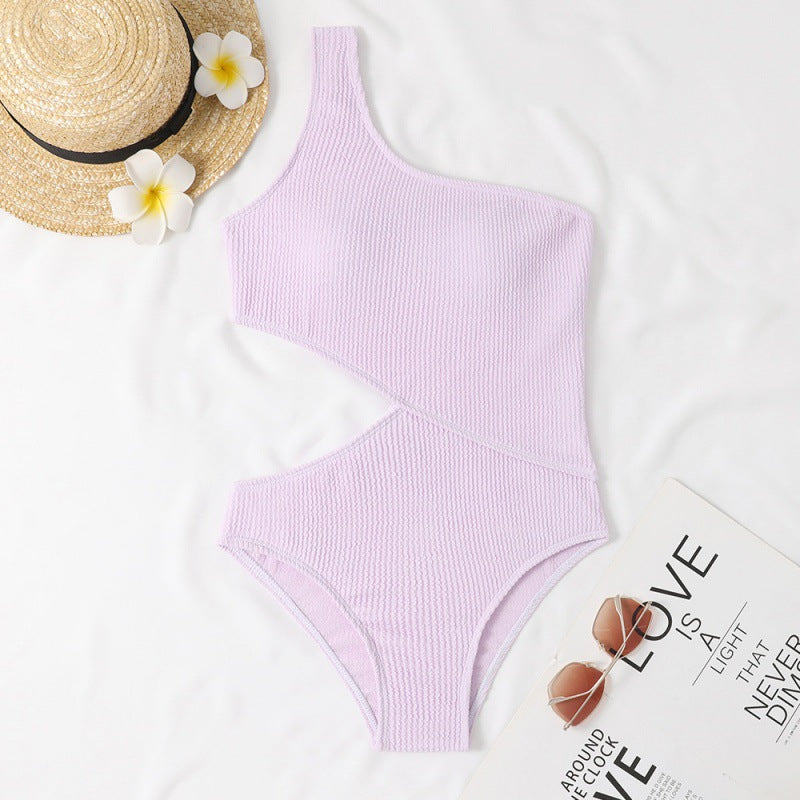 Maillot de bain asymétrique haut de gamme pour femme de berg-feldt