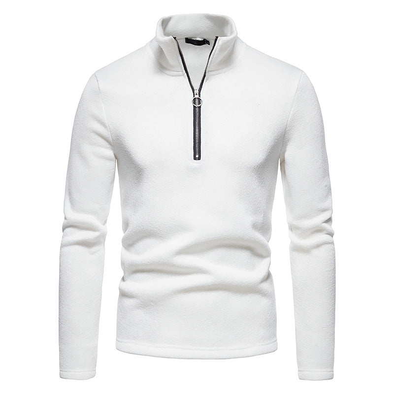 Herren Pullover Mit Hohem Kragen