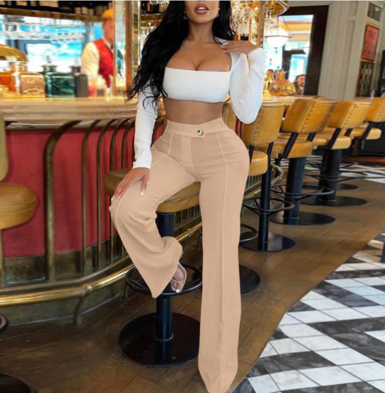 Pantalon large élégant et luxueux pour femme de Berg-Feldt