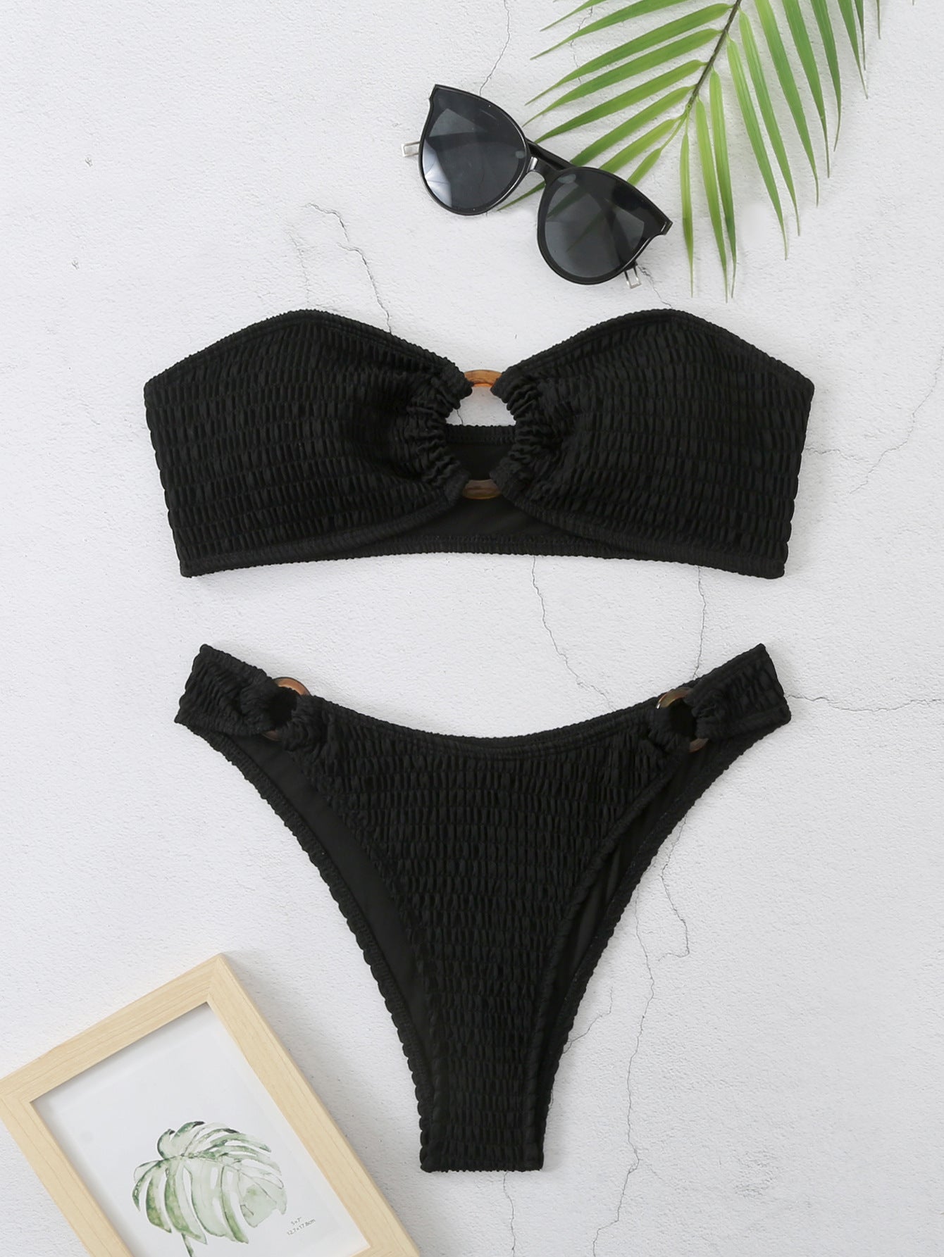 Ensemble bikini à volants pour femme berg-feldt