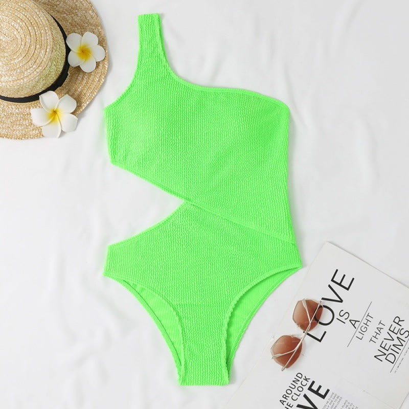 Maillot de bain asymétrique haut de gamme pour femme de berg-feldt