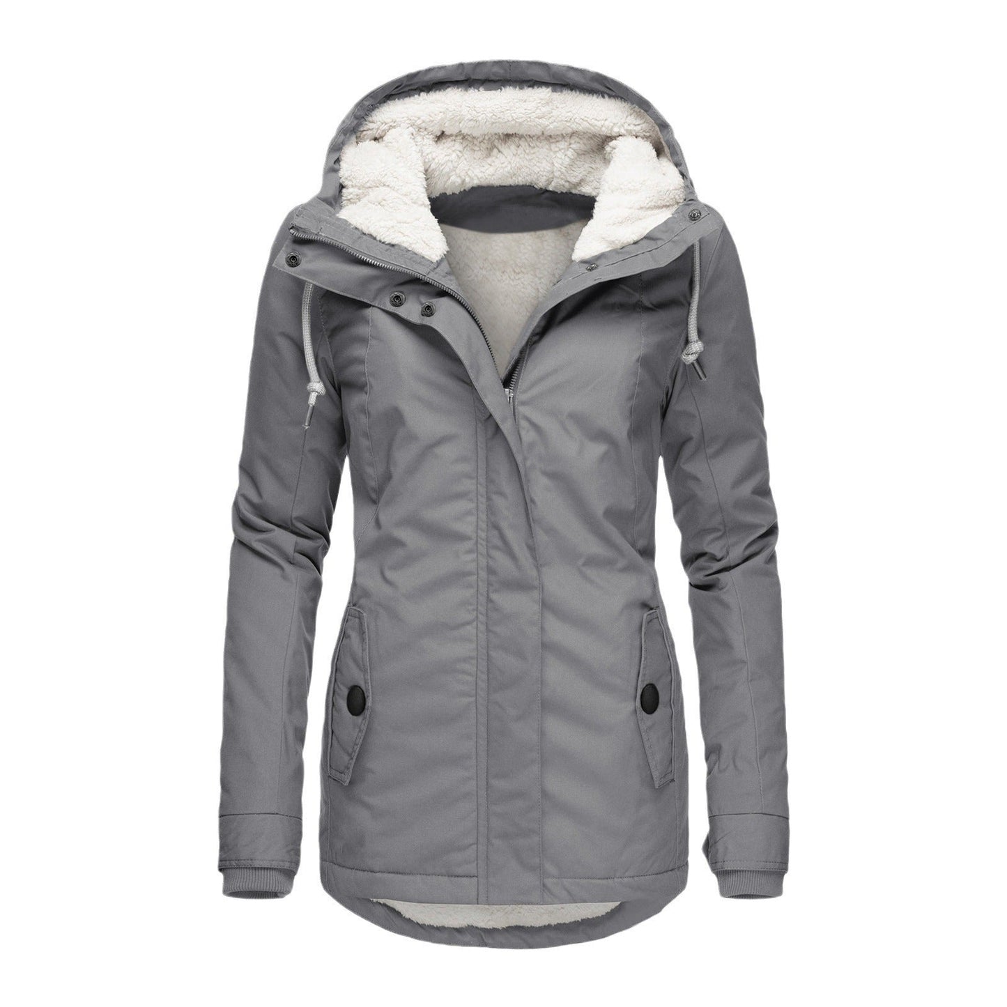 Damen warme Outdoor-Jacke mit kuscheligem Futter Berg-Feldt