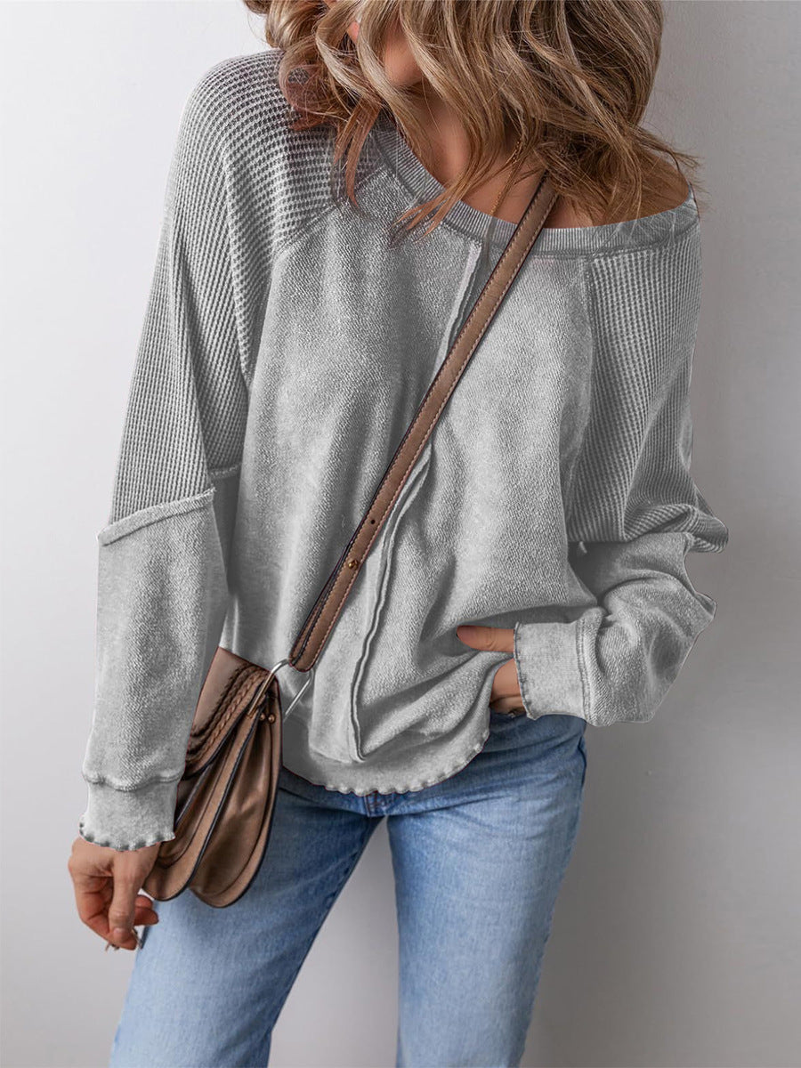 Pull ample femme avec col bateau "Berg-Feldt"