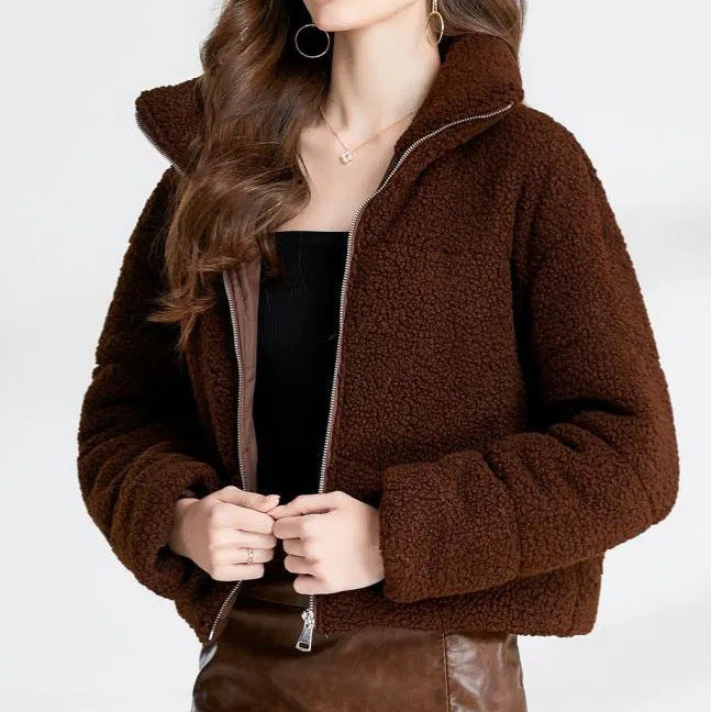 Veste douillette femme à col montant Berg-Feldt
