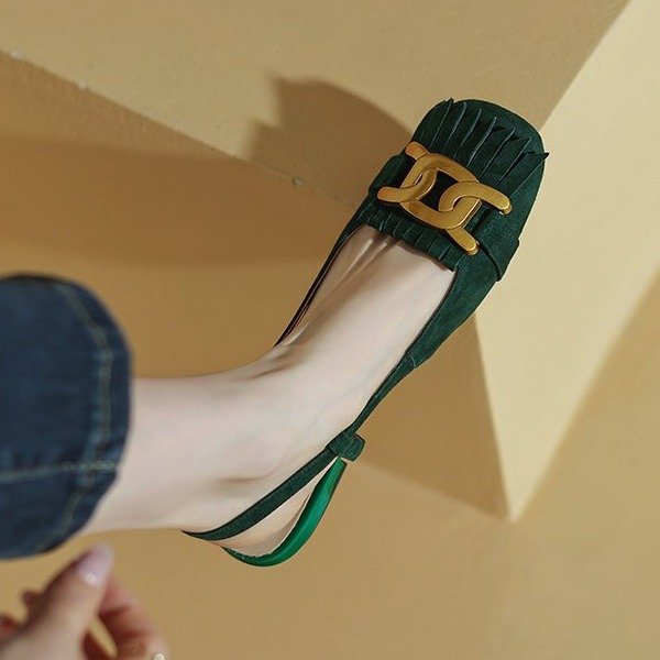 Mocassins élégants pour femmes avec boucle décorative de berg-feldt