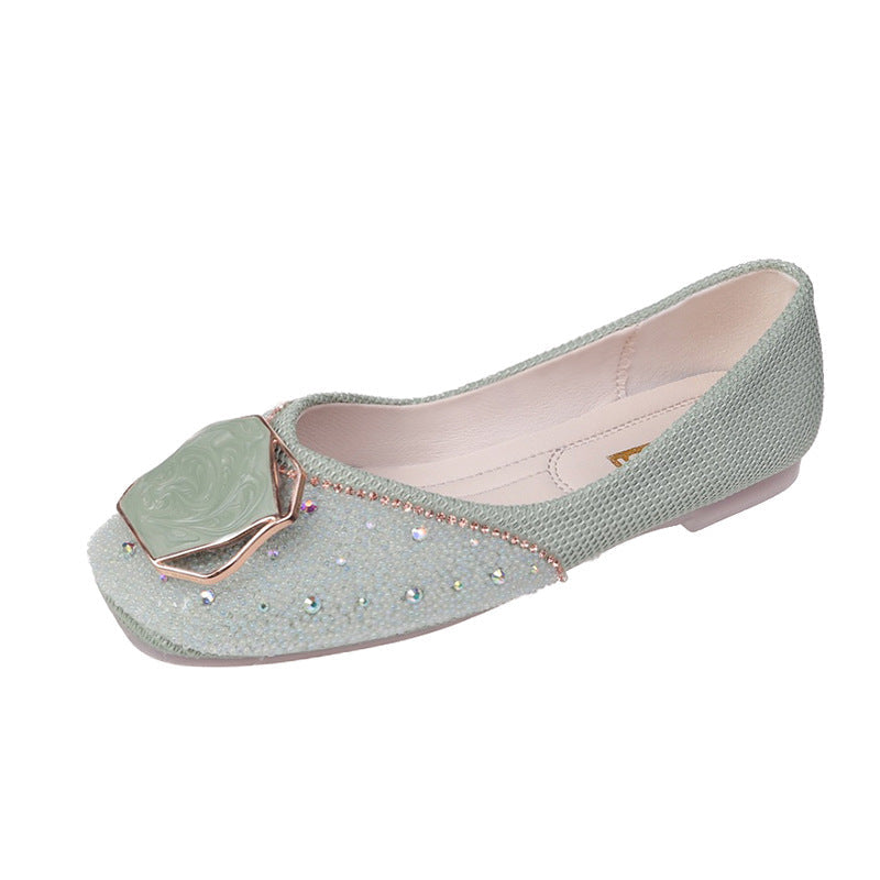 Schicke Damen Ballerinas mit Strass und Edelstein von berg-feldt
