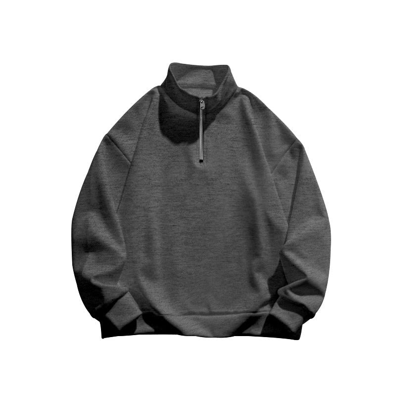 Women's Stand-Up Collar Sweater with Sporty Zipper Mountain-Feldt