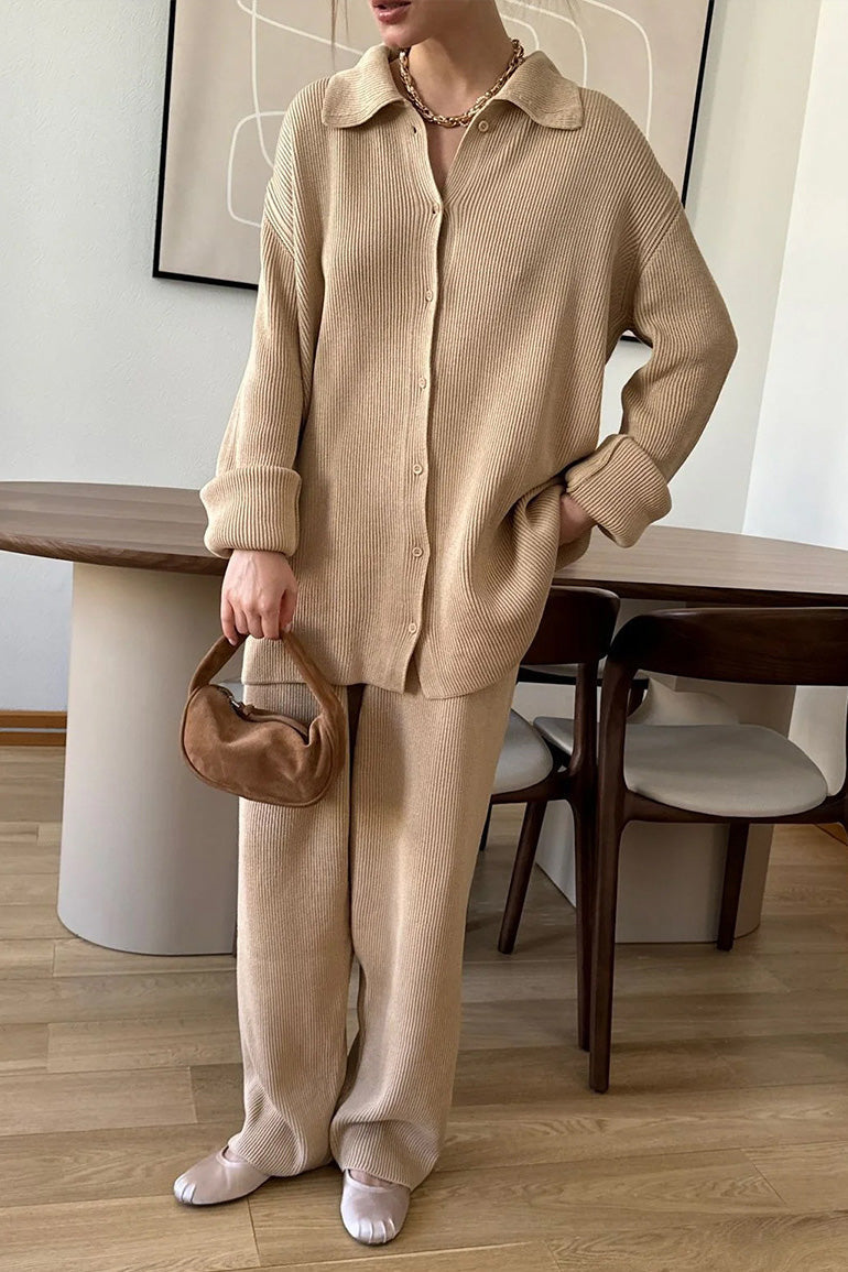 Berg-Feldt | Royal Mile Strickjacke und Hose Zwei Teiliger Anzug