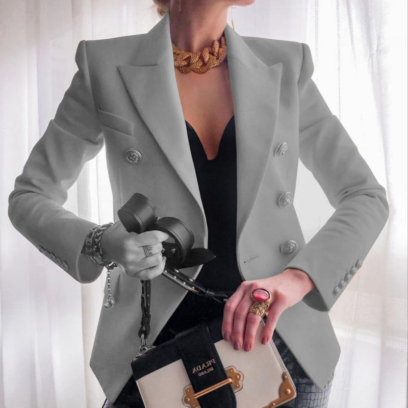 Blazer élégant pour femme avec boutons dorés et coupe classique Berg-Feldt