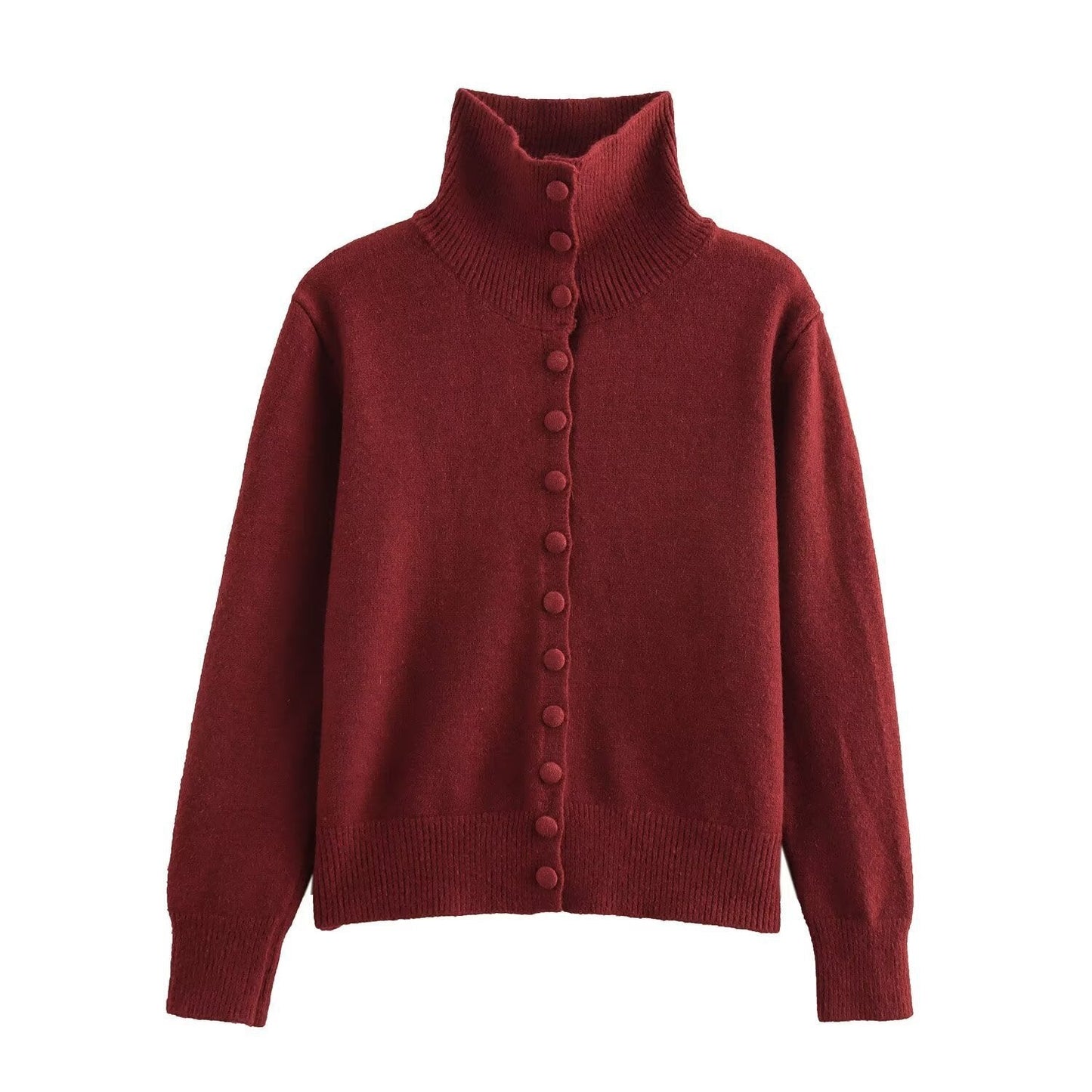 Cardigan douillet Berg-Feldt pour femme avec bouton décoratif accrocheur