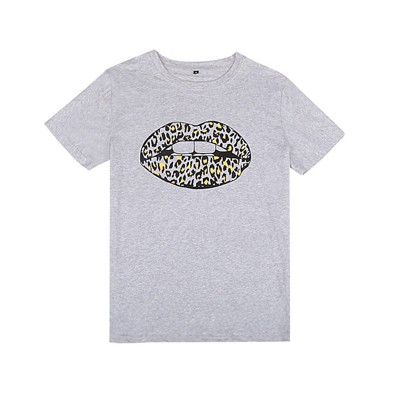 T-shirt femme Berg-Feldt avec imprimé graphique Léopard Kiss