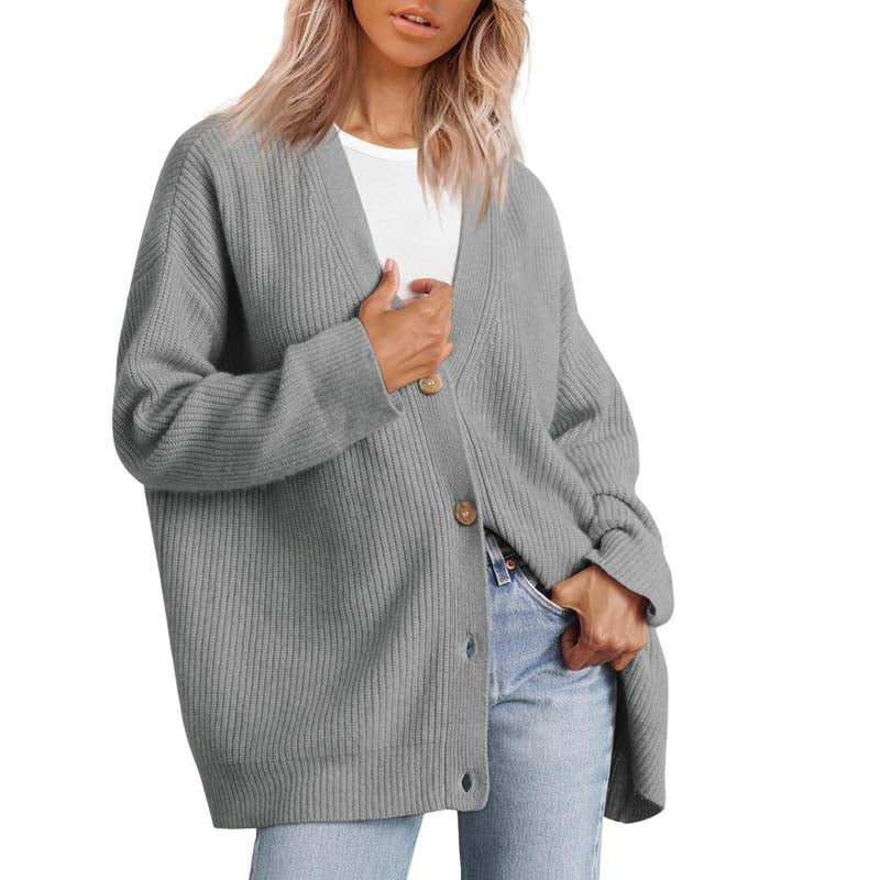 Berg-Feldt | Klassische Strick-Strickjacke für Alltag