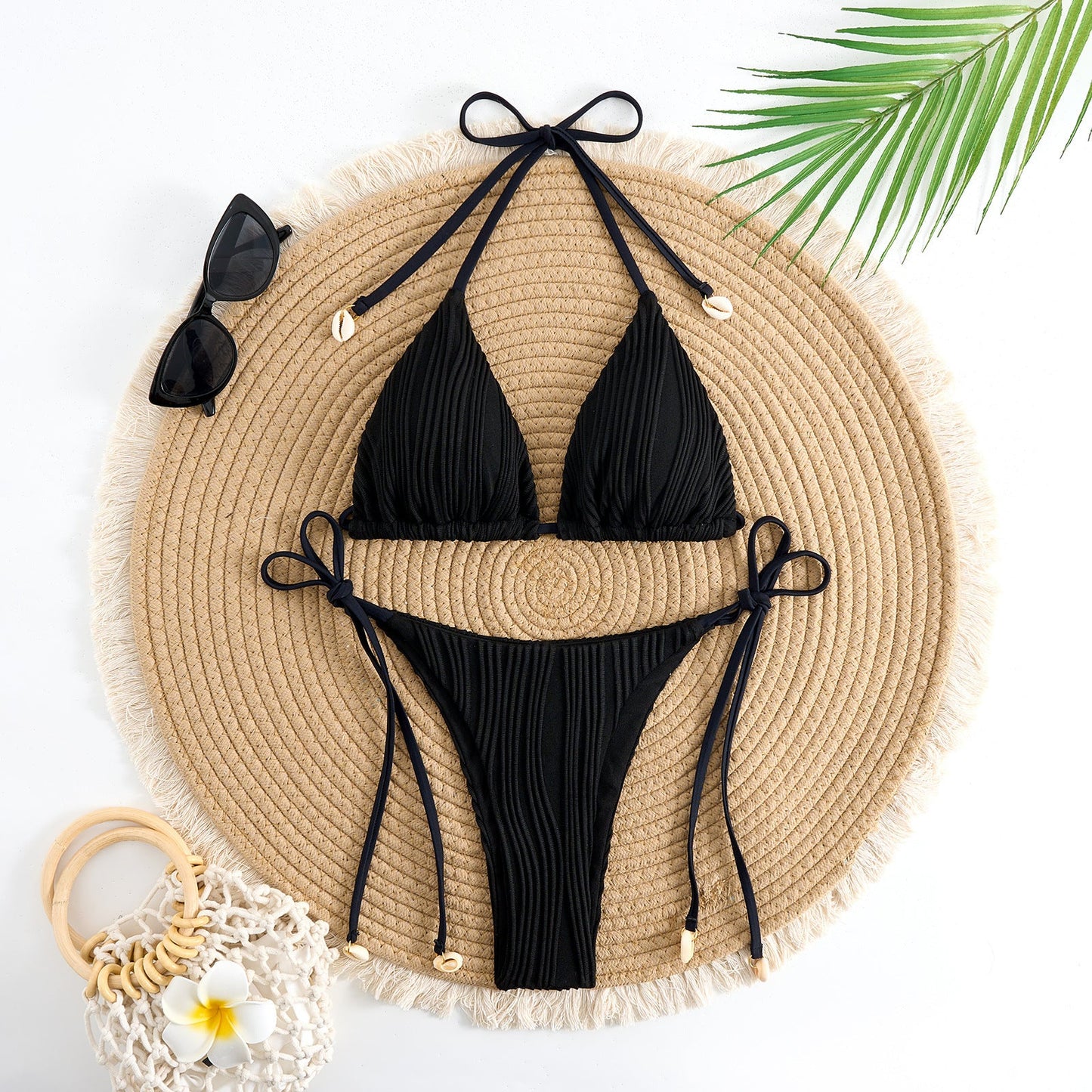 Haut de maillot de bain style pyramide Berg-feldt pour femmes
