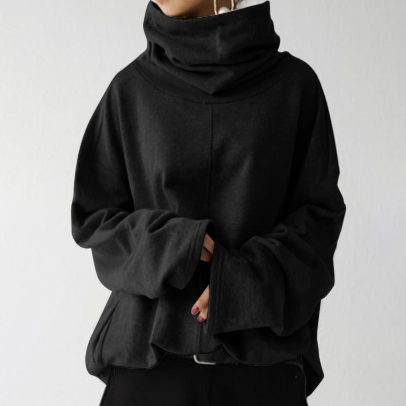 Berg-Feldt | Trendiger einfarbiger Rollkragenpullover