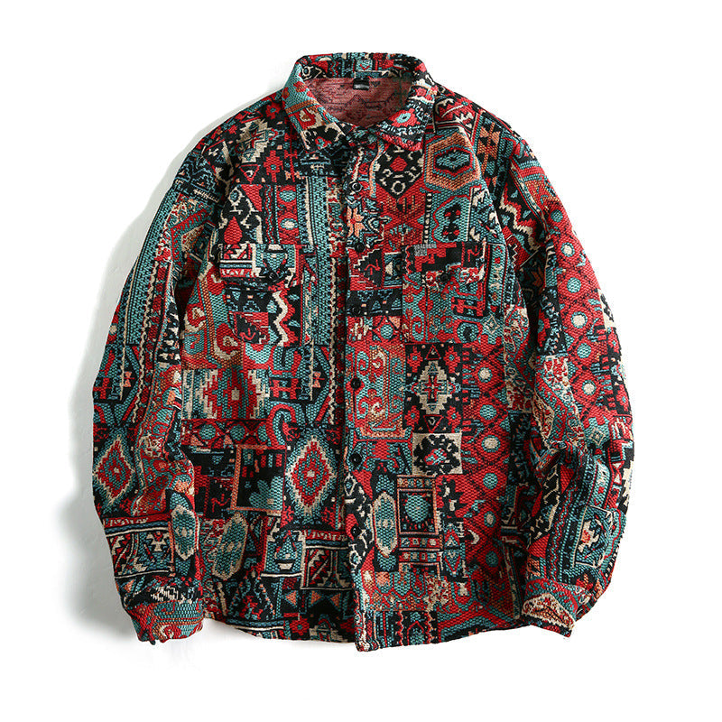 Chemise-veste à carreaux décontractée pour femme Berg-Feldt