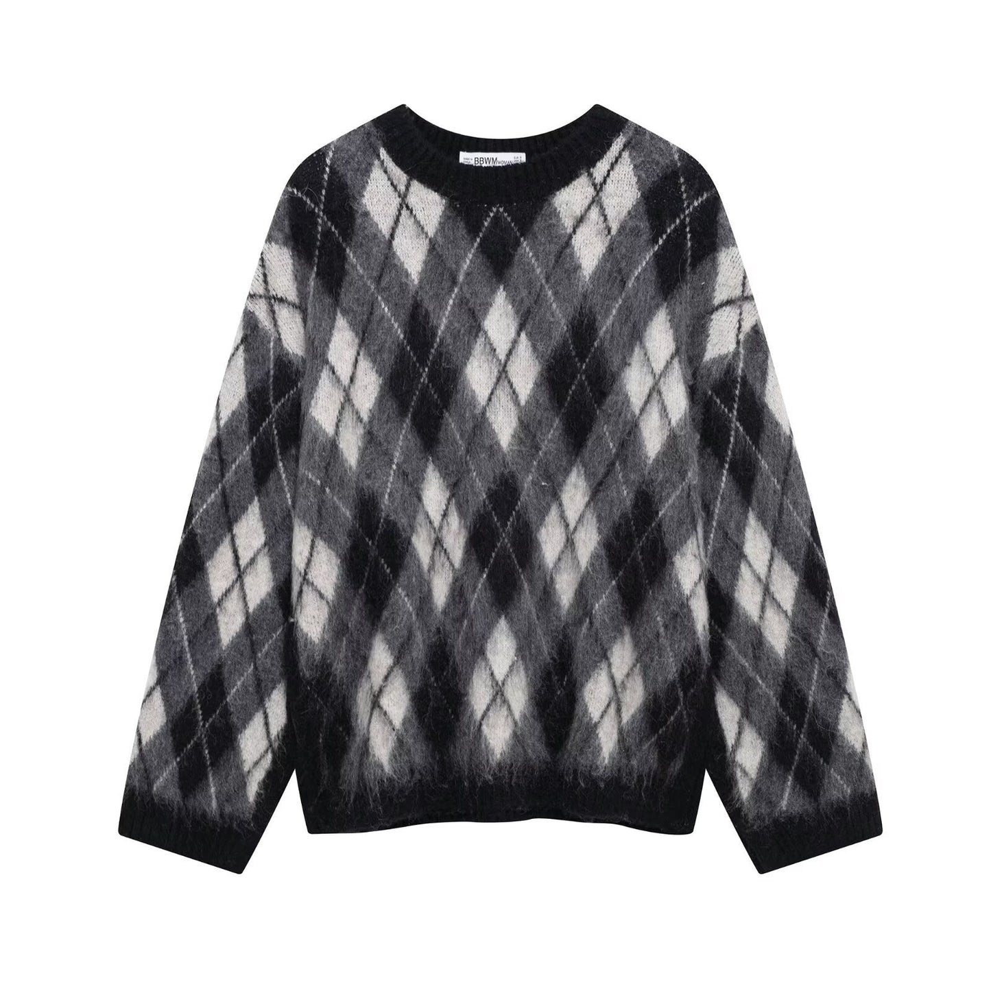 Pull Argyle Berg-feldt pour femme
