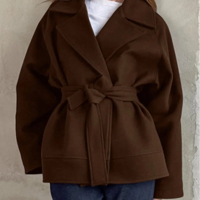 Veste cache-cœur élégante pour femmes en matière de haute qualité avec ceinture réglable Berg-Feldt