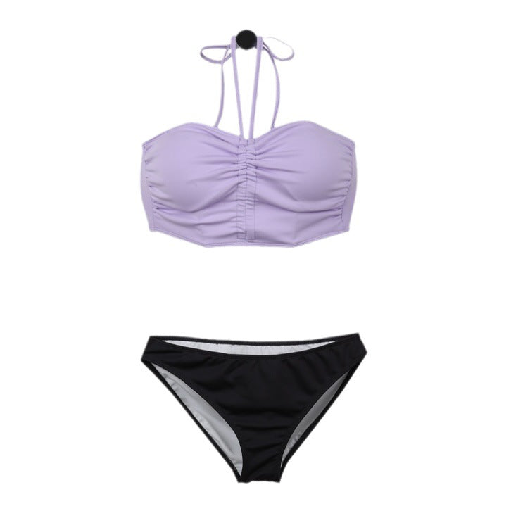 Ensemble de bikini femme Berg-Feldt froncé avec bretelles réglables