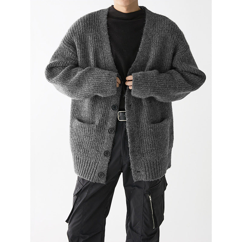 Cardigan épais pour hommes avec poches pratiques et design stylé Berg-Feldt