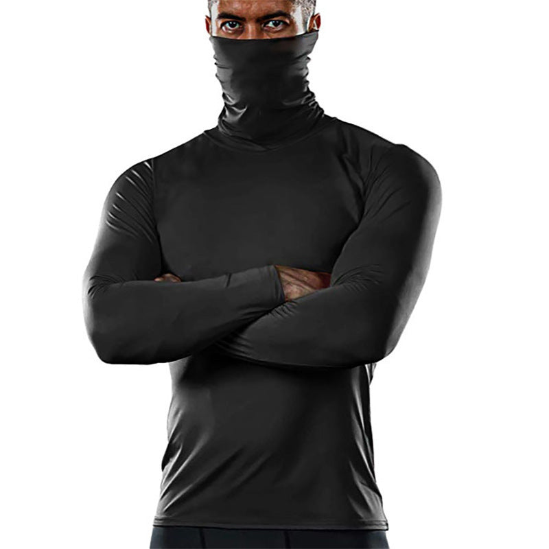 T-shirt fonctionnel pour hommes avec col montant et gestion innovante de l'humidité Berg-Feldt
