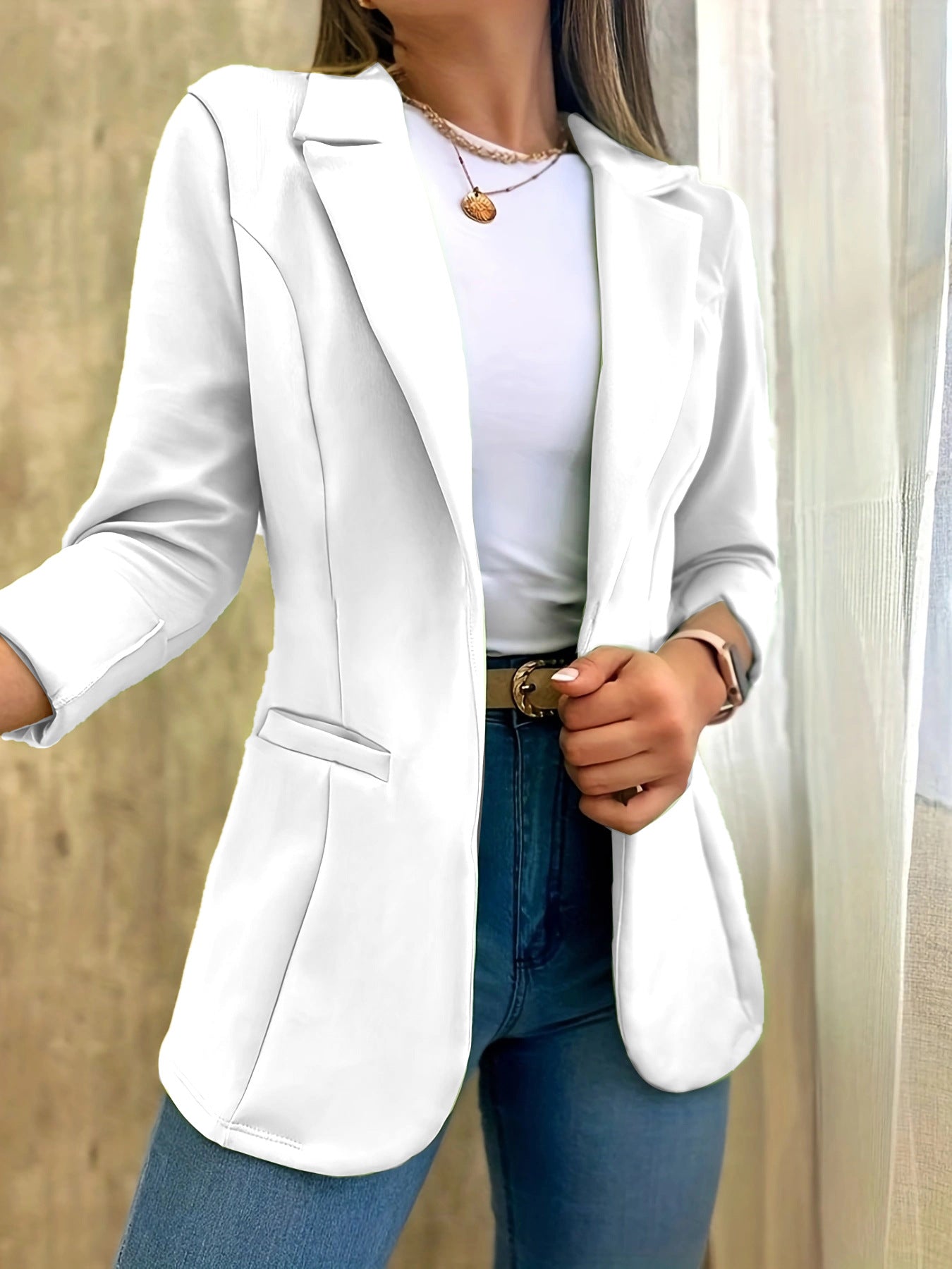 Damen blazer mode avec poches décontractées Berg-Feldt