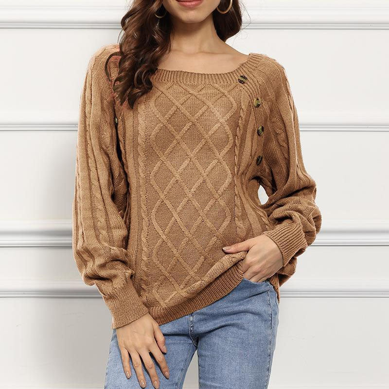 Berg-Feldt | Pull en tricot torsadé à motif texturé