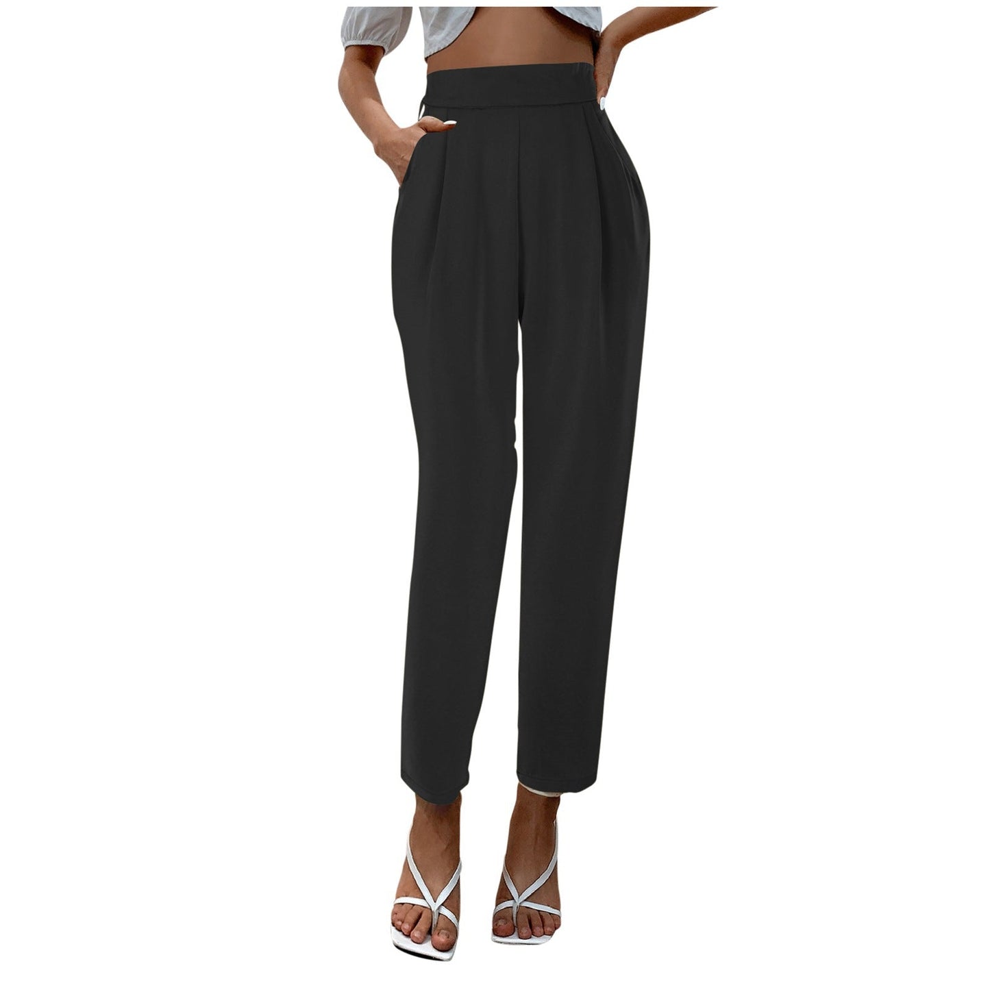 Pantalon taille haute femme Berg-Feldt