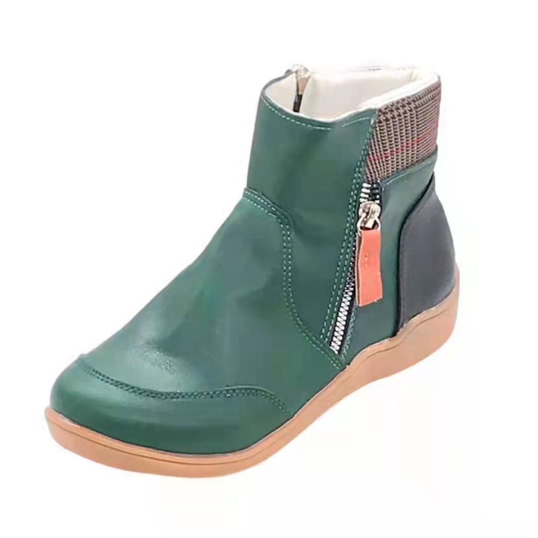 Bottines confortables pour femme avec fermeture éclair tendance et semelle ergonomique Berg-Feldt