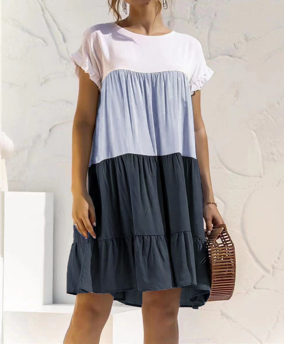 Robe d'été pour femmes : légère, décontractée, avec une jupe ample et des volants (berg-feldt)