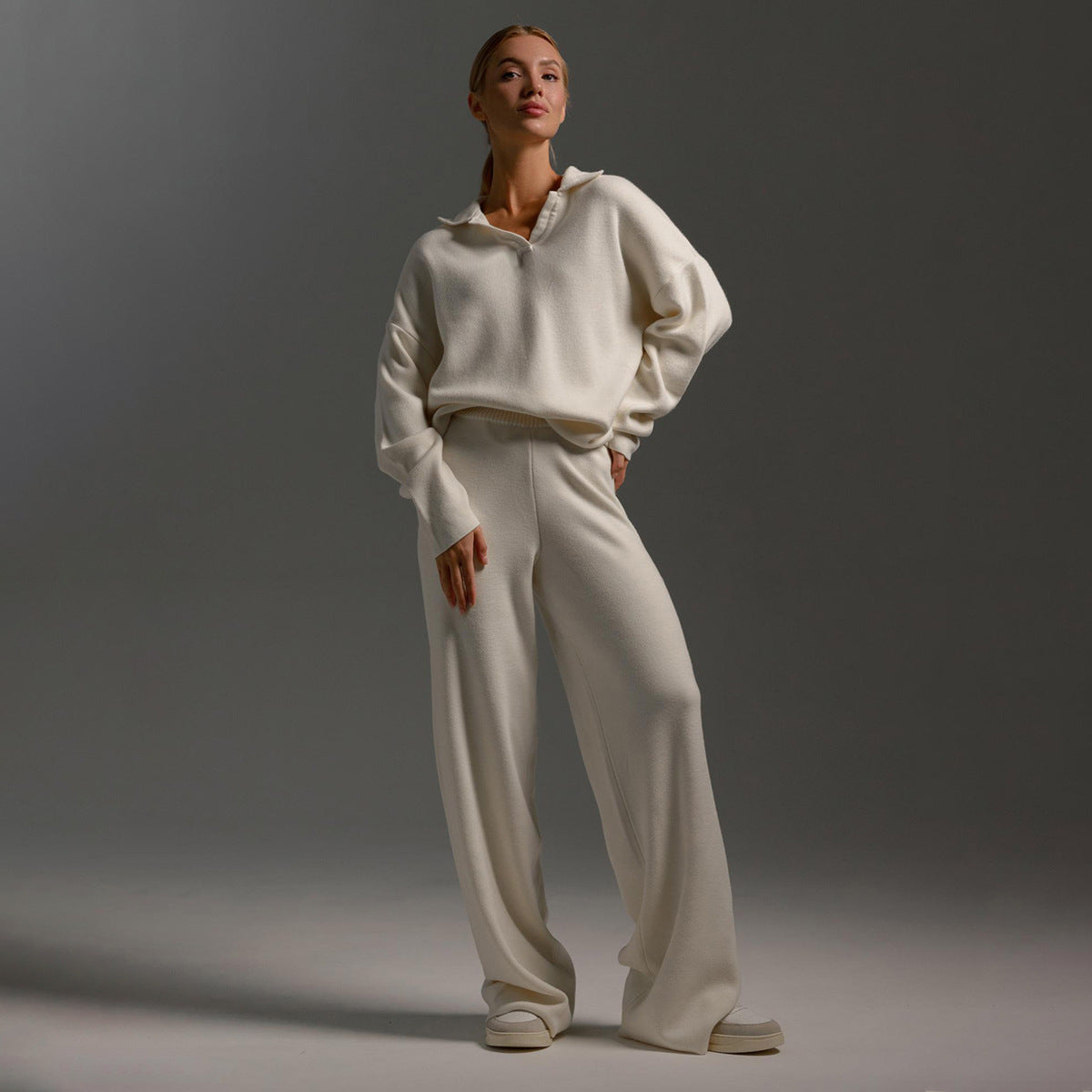 Berg-Feldt | Lounge Satz mit Weiten Hose und Poloshirt