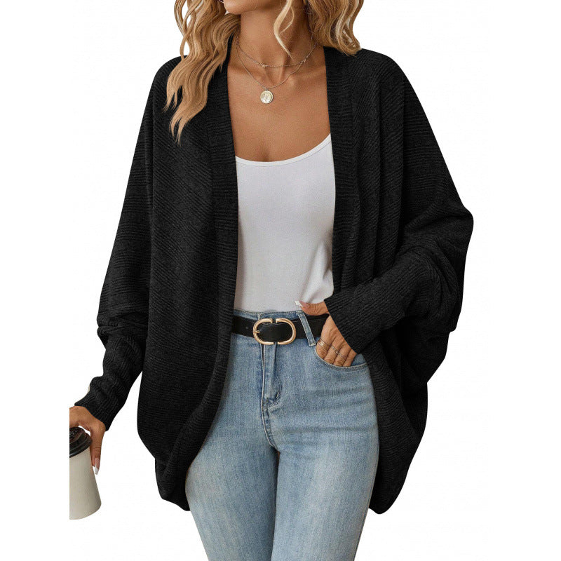 Cardigan décontracté coupe oversize avec manches amples Berg-Feldt pour femmes