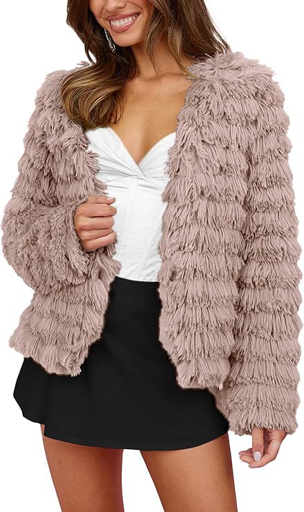Dames cardigan léger avec franges et coupe ample Berg-Feldt
