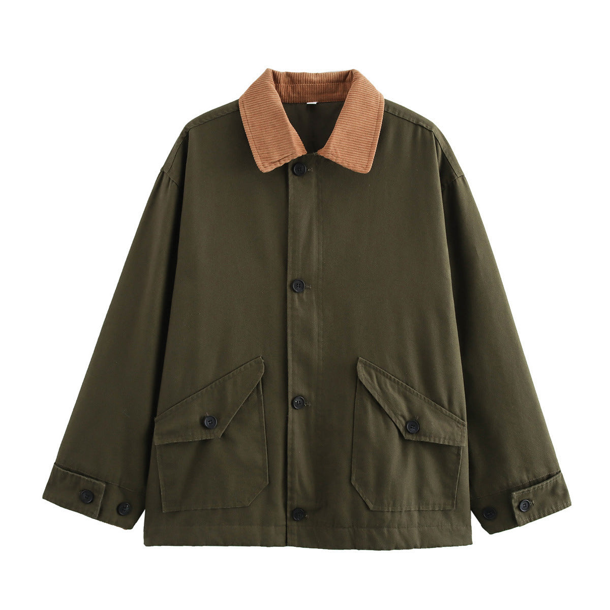Veste utilitaire Berg-Feldt pour femme avec col en velours côtelé