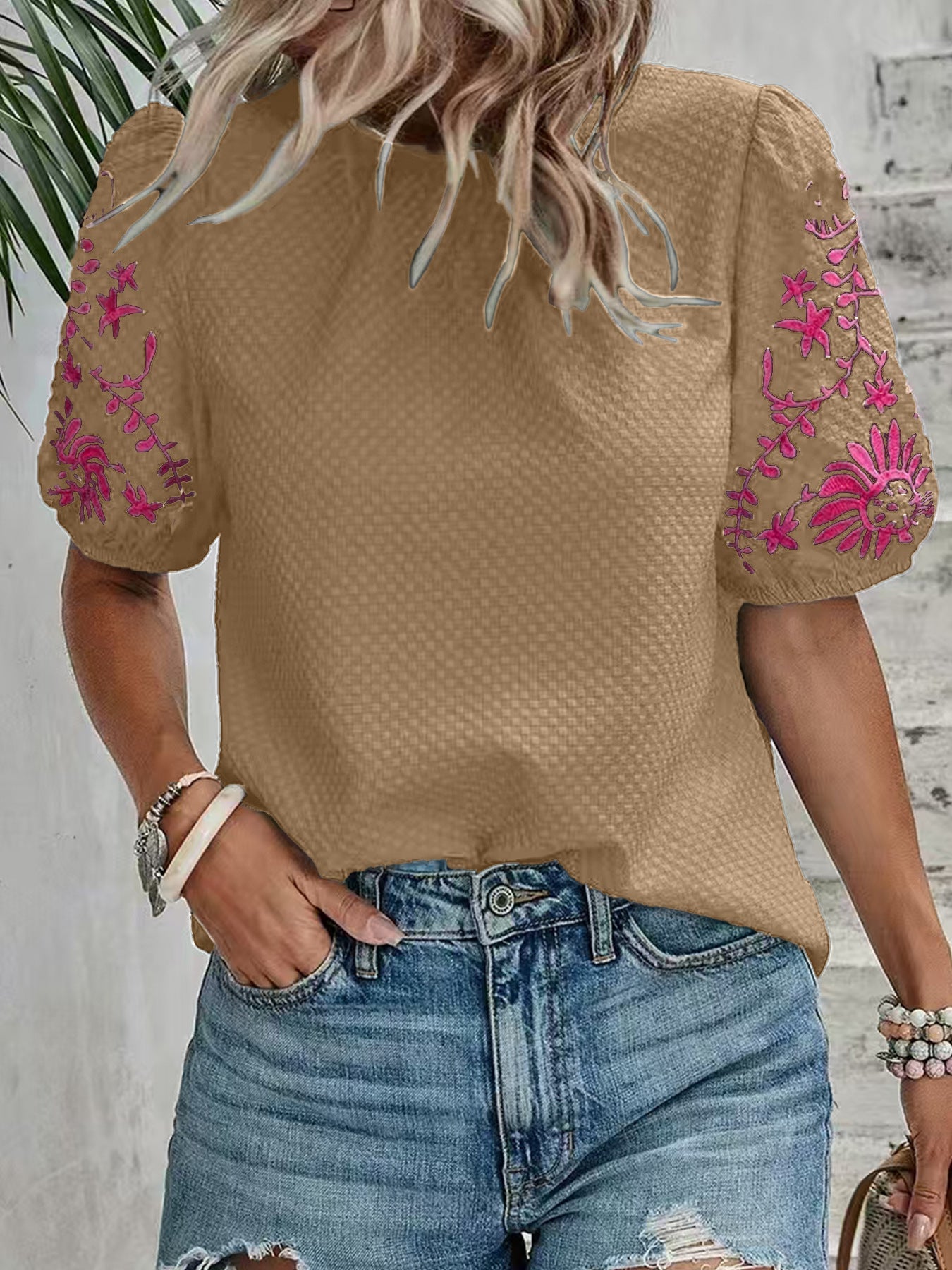 Blouse pour femme avec broderie berg-feldt