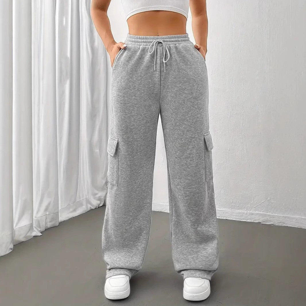 Bequeme Damen Cargohose mit Gummizug und vielen Taschen von berg-feldt