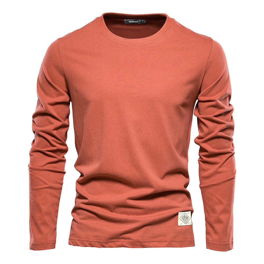 Langarmshirt für Herren aus weicher Baumwolle mit nachhaltigen Eigenschaften von berg-feldt