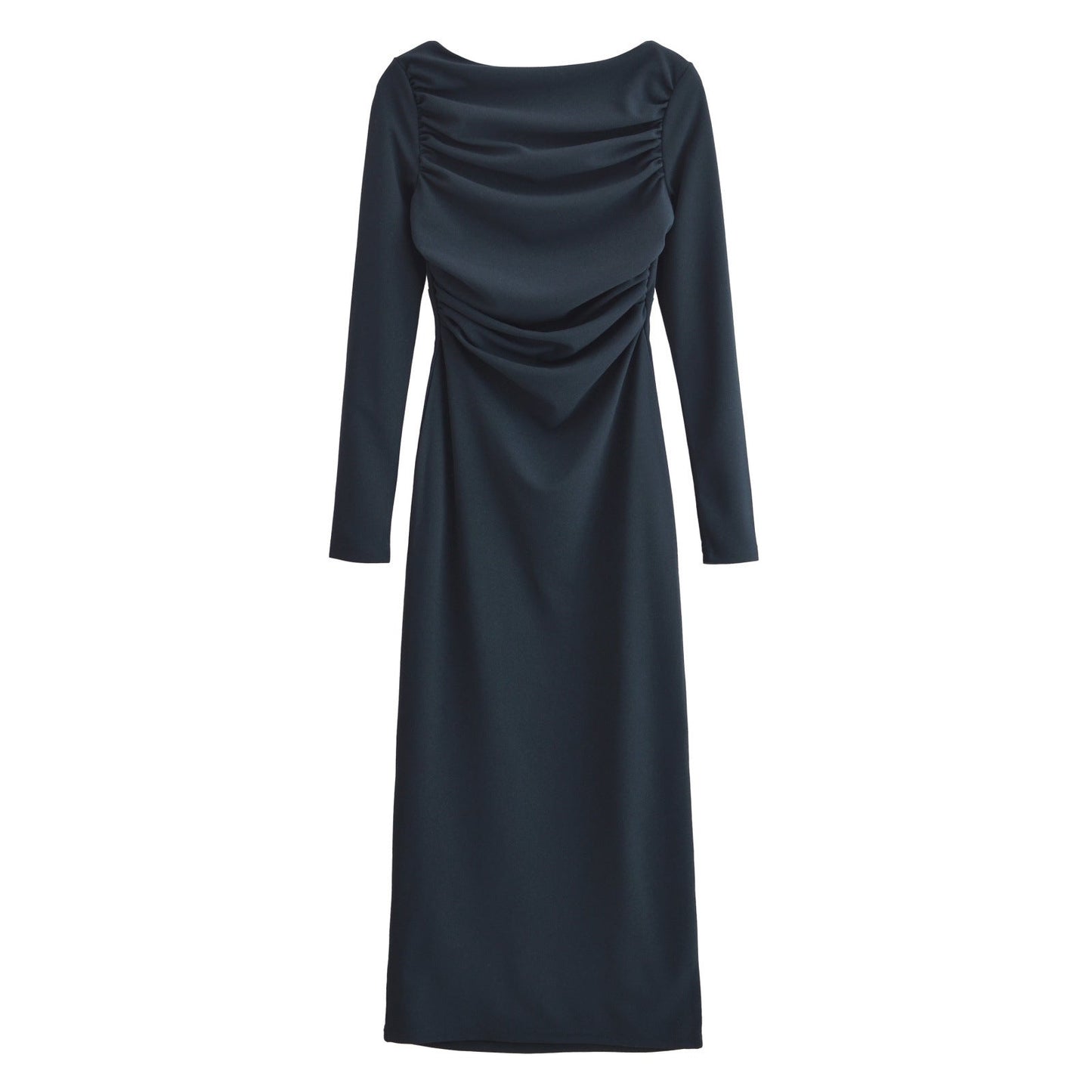 Robe longue maxi pour femme avec effet cache-cœur et manches longues de berg-feldt