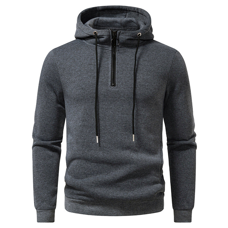 Herren Kapuzenpullover mit modernem Reißverschluss und atmungsaktivem Material Berg-Feldt
