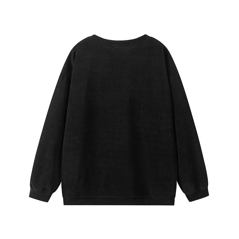 Sweat-shirt décontracté pour femme, côtelé et à coupe confortable Berg-Feldt
