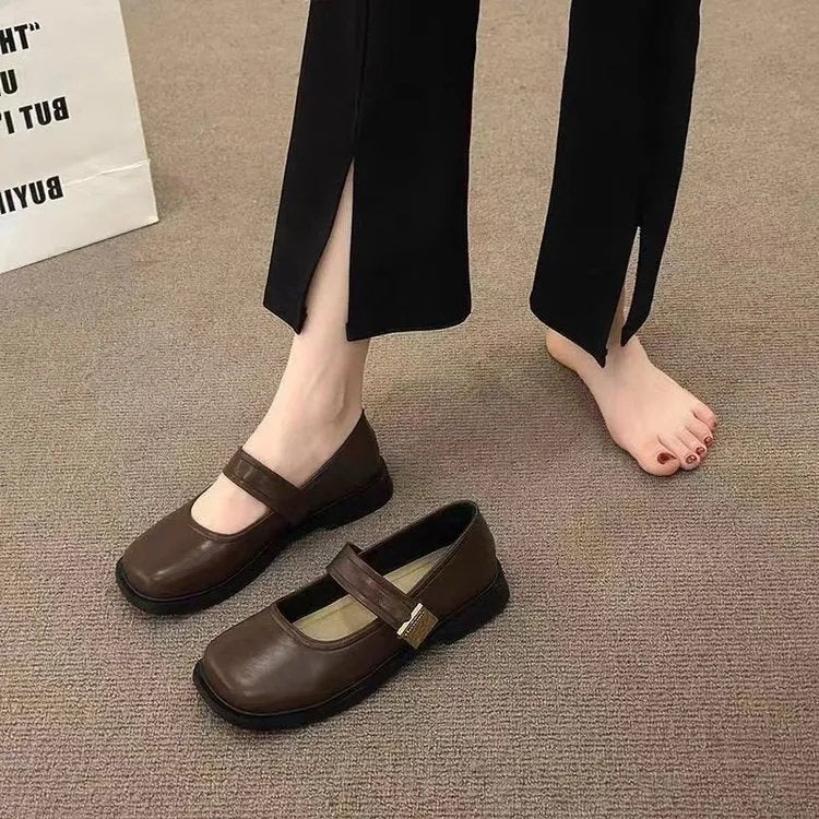 Elegante Damen Mary Janes mit Riemen und bequemem Blockabsatz von berg-feldt