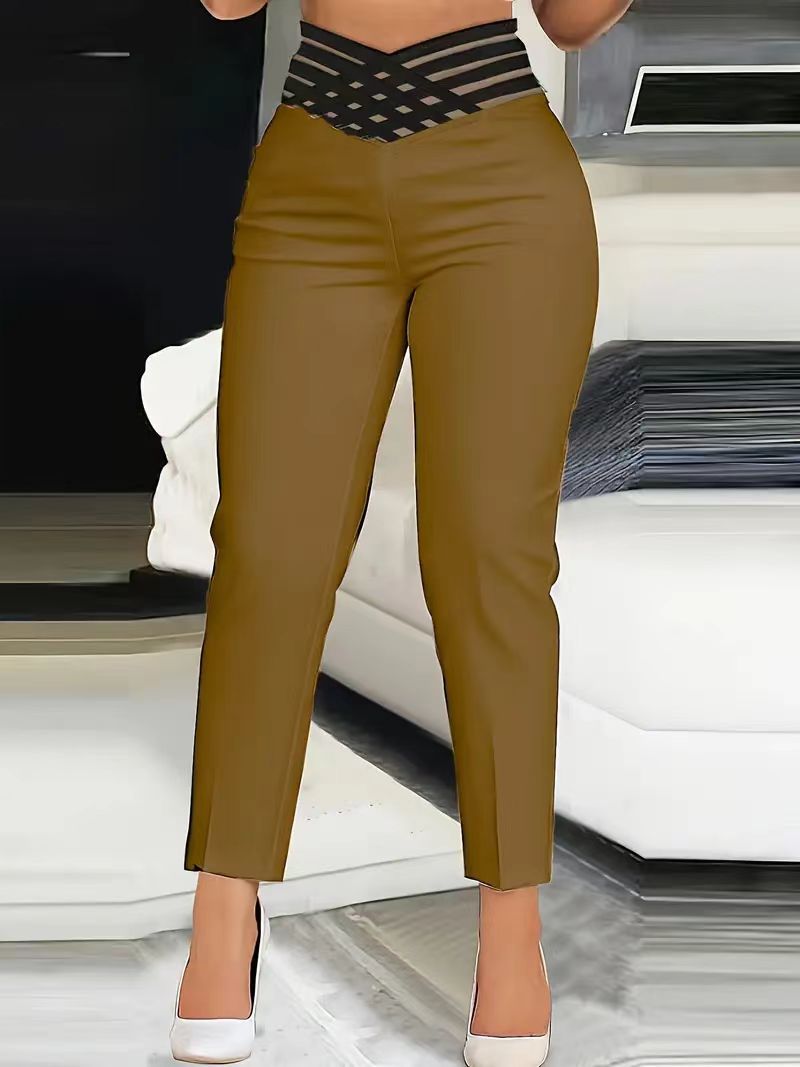 Pantalon moderne, taille haute et flatteur par berg-feldt pour femme