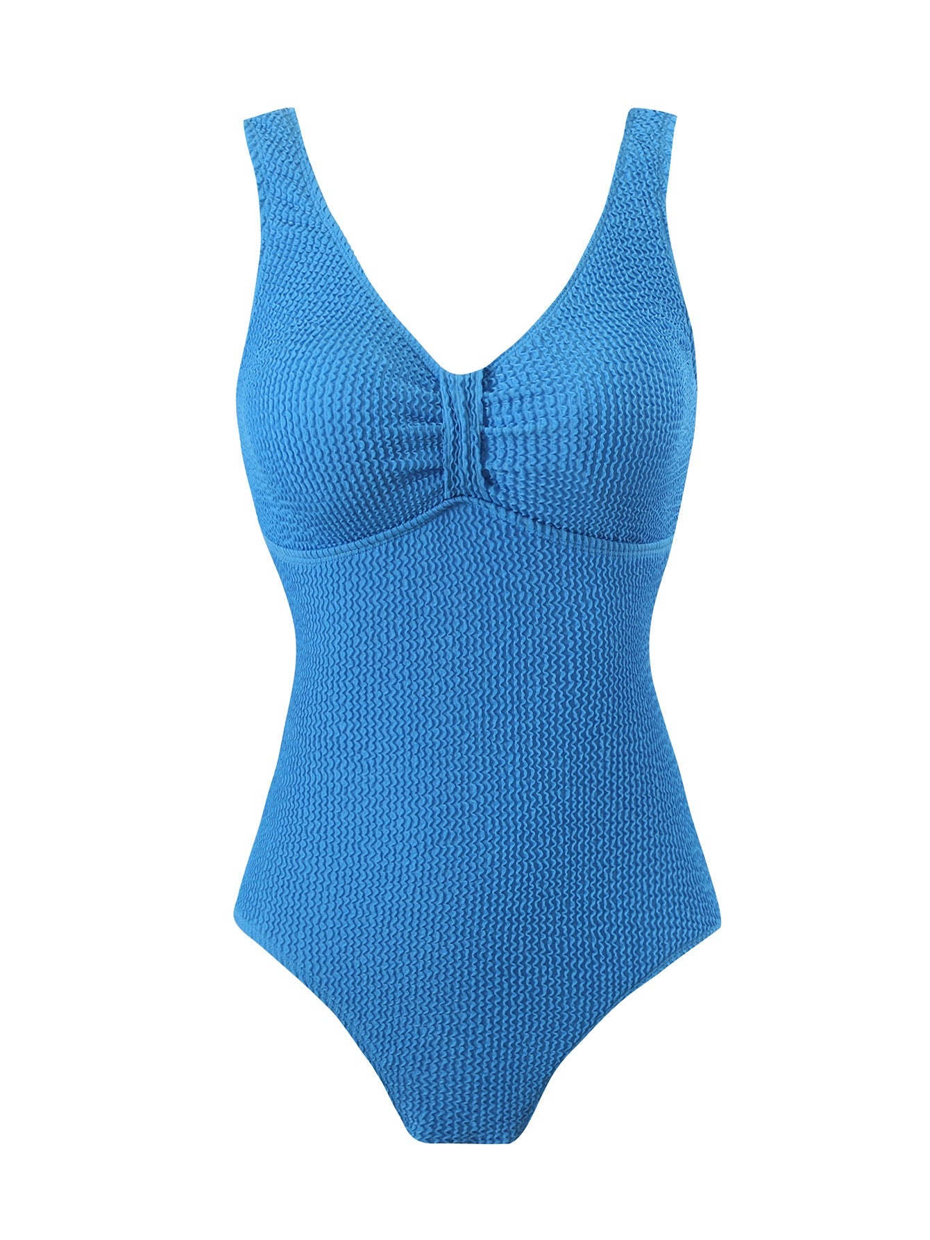 Maillot de bain femme Berg-Feldt, col en V et texturé