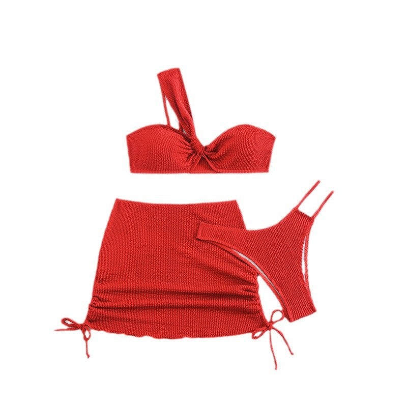Maillot de bain femme à épaules côtelées Berg-Feldt