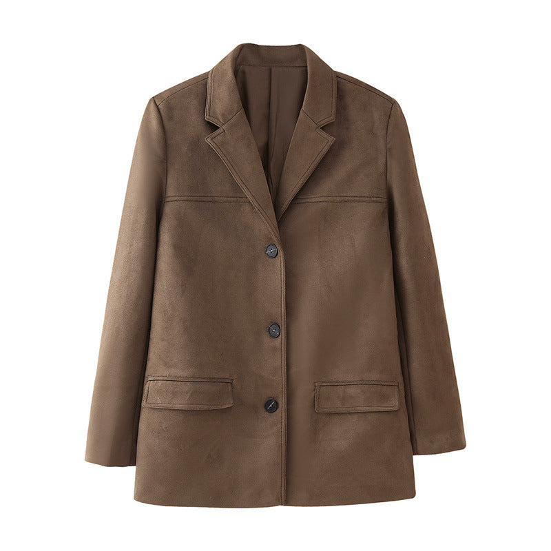 Damen élégant blazer en daim Berg-Feldt