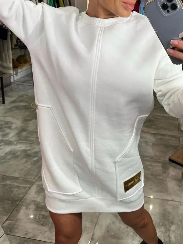 Robe pull oversize décontractée pour femme berg-feldt