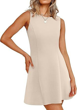 Robe trapèze sans manches intemporelle pour femme Berg-Feldt