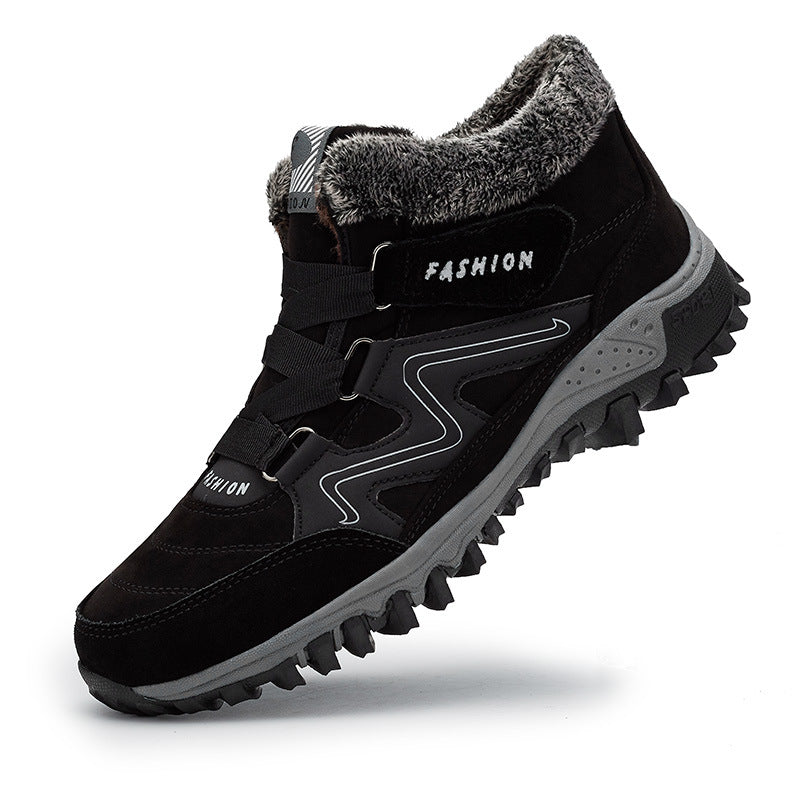 Chaussures de randonnée d'extérieur de haute qualité pour femmes avec doublure isolée et semelle antidérapante Berg-Feldt