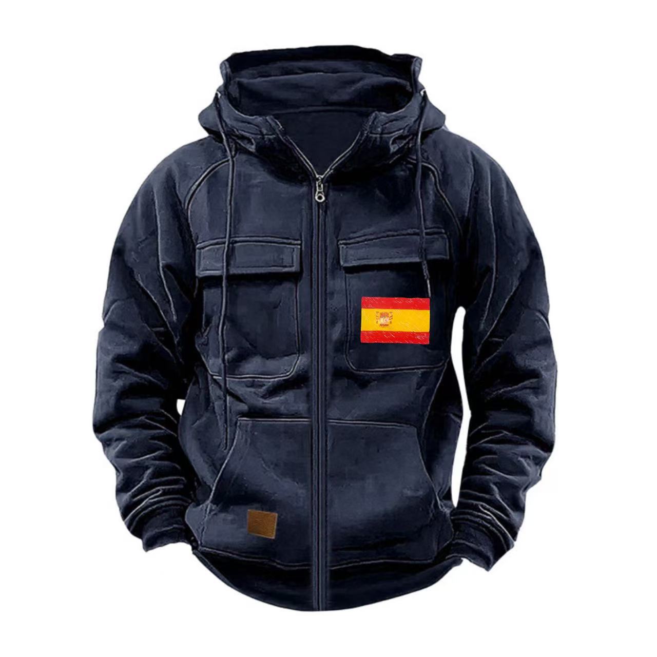 Herren funktionale Jacke mit mehreren Taschen Berg-Feldt