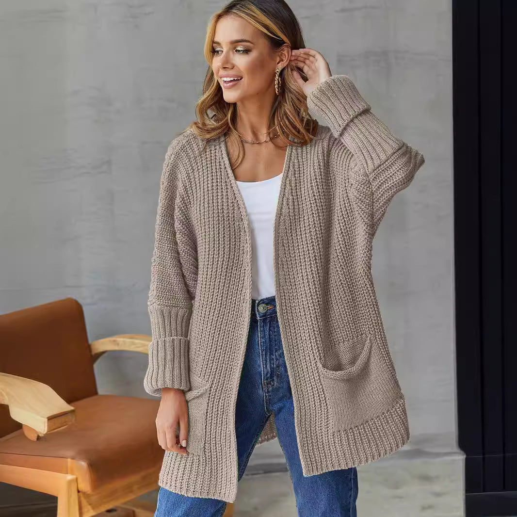 Gilet en maille pour femme avec poches généreuses et design structuré Berg-Feldt